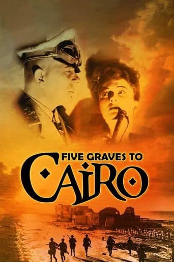 Poster Five Graves to Cairo