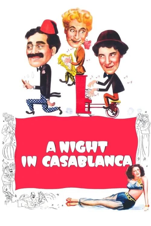 Poster A Night in Casablanca